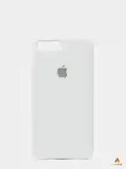 Белый чехол Silicon Case для iPhone 7 / 8 / SE 2020, силиконовый с логотипом