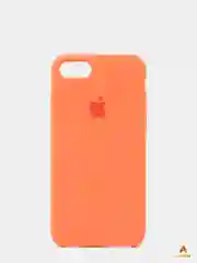 Оранжевый чехол Silicon Case для iPhone 7 / 8 / SE 2020, силиконовый с логотипом