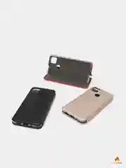 Золотой чехол-книжка для Xiaomi Redmi 9C, с магнитом