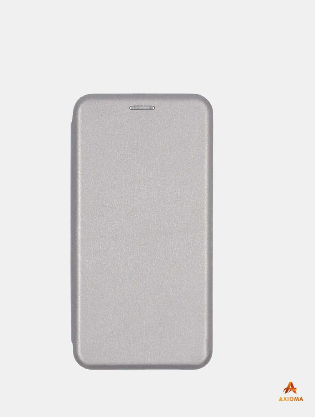 Серый чехол-книжка для Xiaomi Redmi 9C, с магнитом