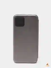 Серебряный чехол-книжка для iPhone 11 Pro Max, с магнитом