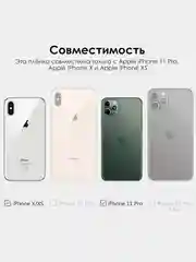 Защитное стекло 9D для iPhone 11 Pro, полное покрытие
