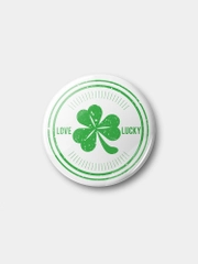 Значок "Love.Lucky", 37 мм