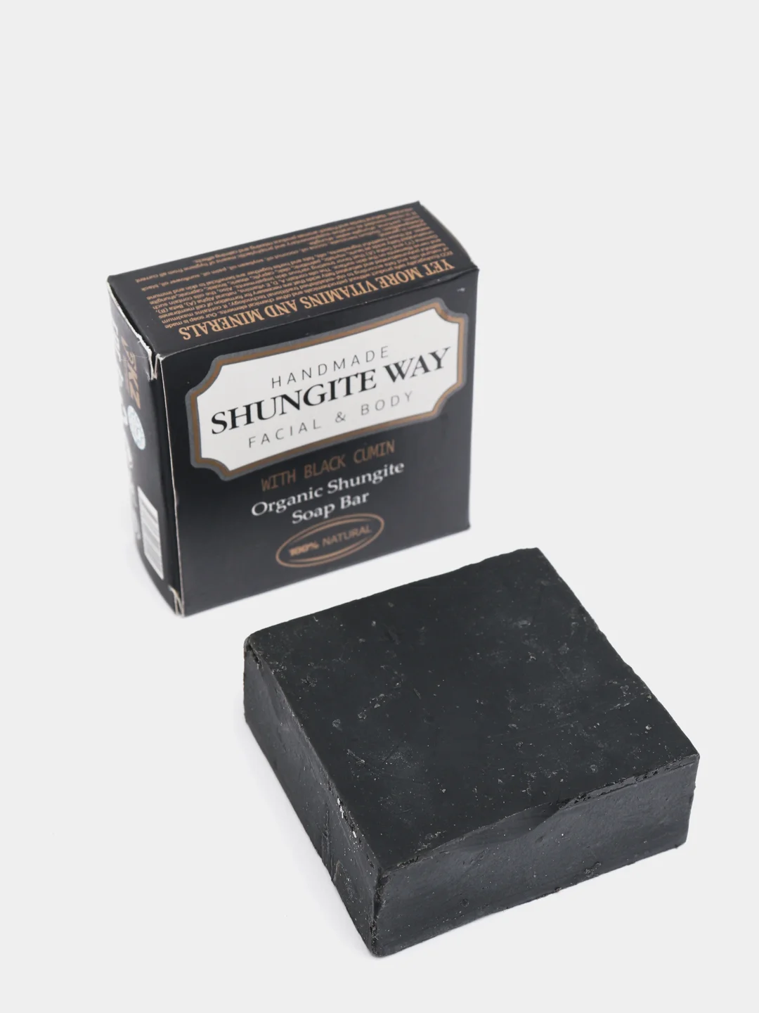 Белый мыло шунгитовое "Shungite Way"