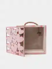 Белый ящик подарочный, деревянный сувенир
