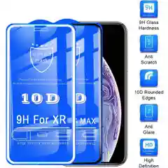 Защитное стекло 10D для моделей Apple iPhone 11, 11 Pro, 11 Pro Max, XS, XS Max, XR, X, 7/8 Plus, 7/8, 6/6 s, 6 plus/6 s plus