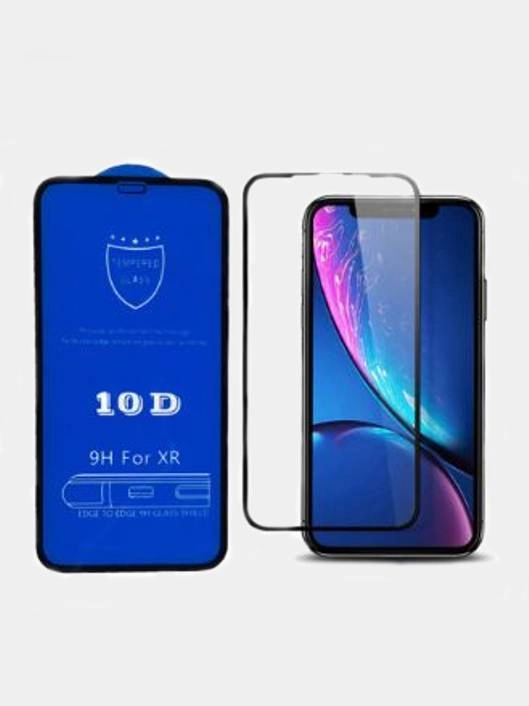 Защитное стекло 10D для моделей Apple iPhone 11, 11 Pro, 11 Pro Max, XS, XS Max, XR, X, 7/8 Plus, 7/8, 6/6 s, 6 plus/6 s plus