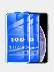 Защитное стекло 10D для моделей Apple iPhone 11, 11 Pro, 11 Pro Max, XS, XS Max, XR, X, 7/8 Plus, 7/8, 6/6 s, 6 plus/6 s plus