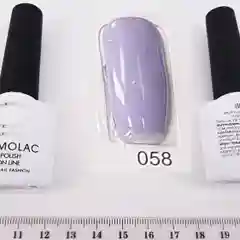 Серебряный гель-лак для ногтей