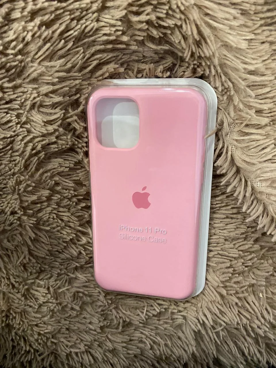 Розовый чехол Silicone Case для iPhone 11 Pro