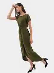 Зеленый платье Стиль
