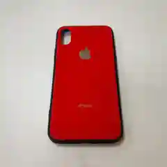 Серый меланж чехол на iPhone X / XS