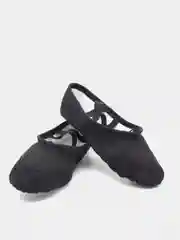 Балетки гимнастические с кожаным мыском и хлопковой стелькой