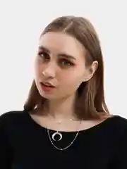 Цепочка  Light Crescent, многослойная, на шею