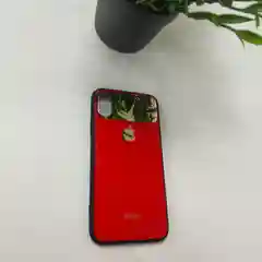 Красный чехол на iPhone X / XS