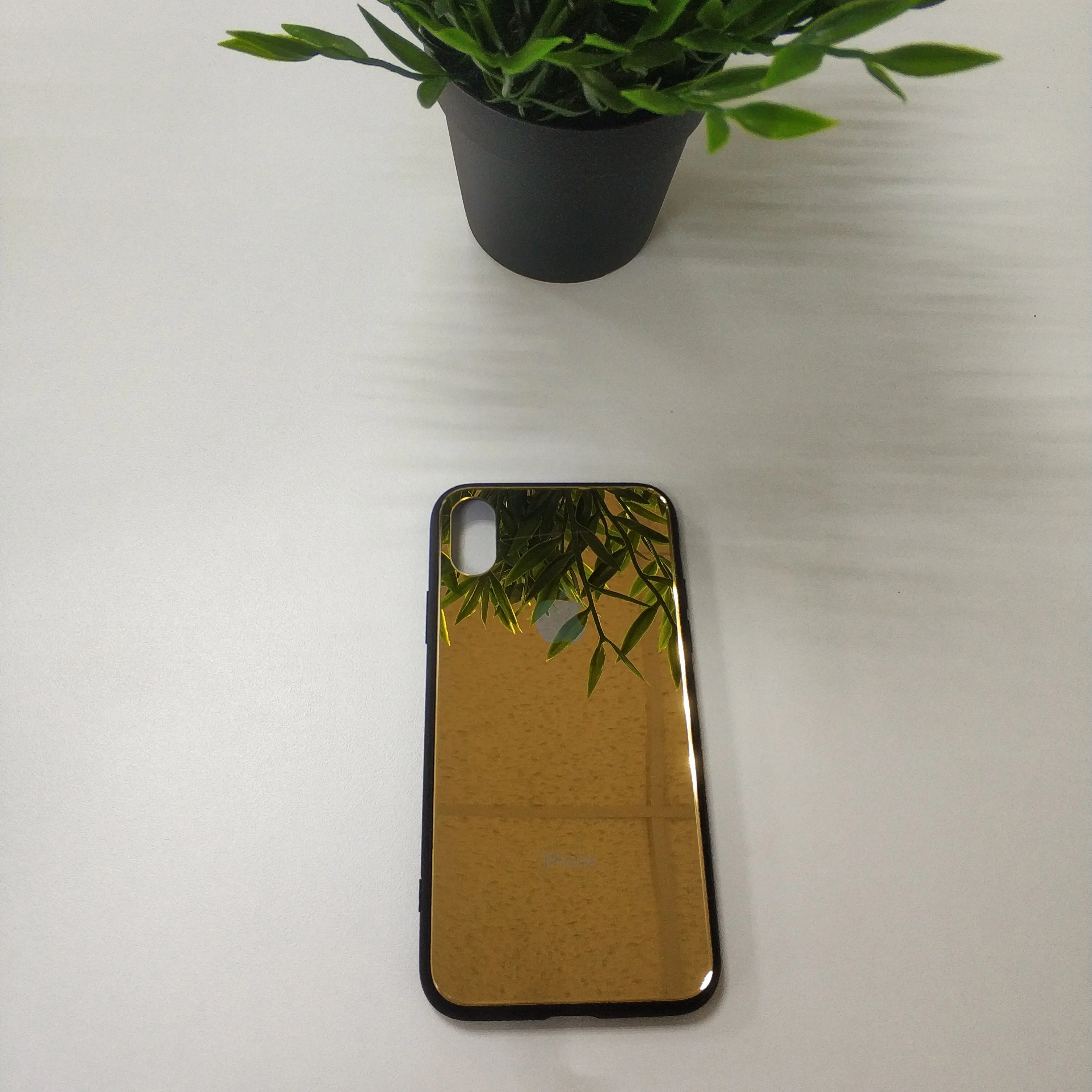 Темно-синий чехол на iPhone X / XS