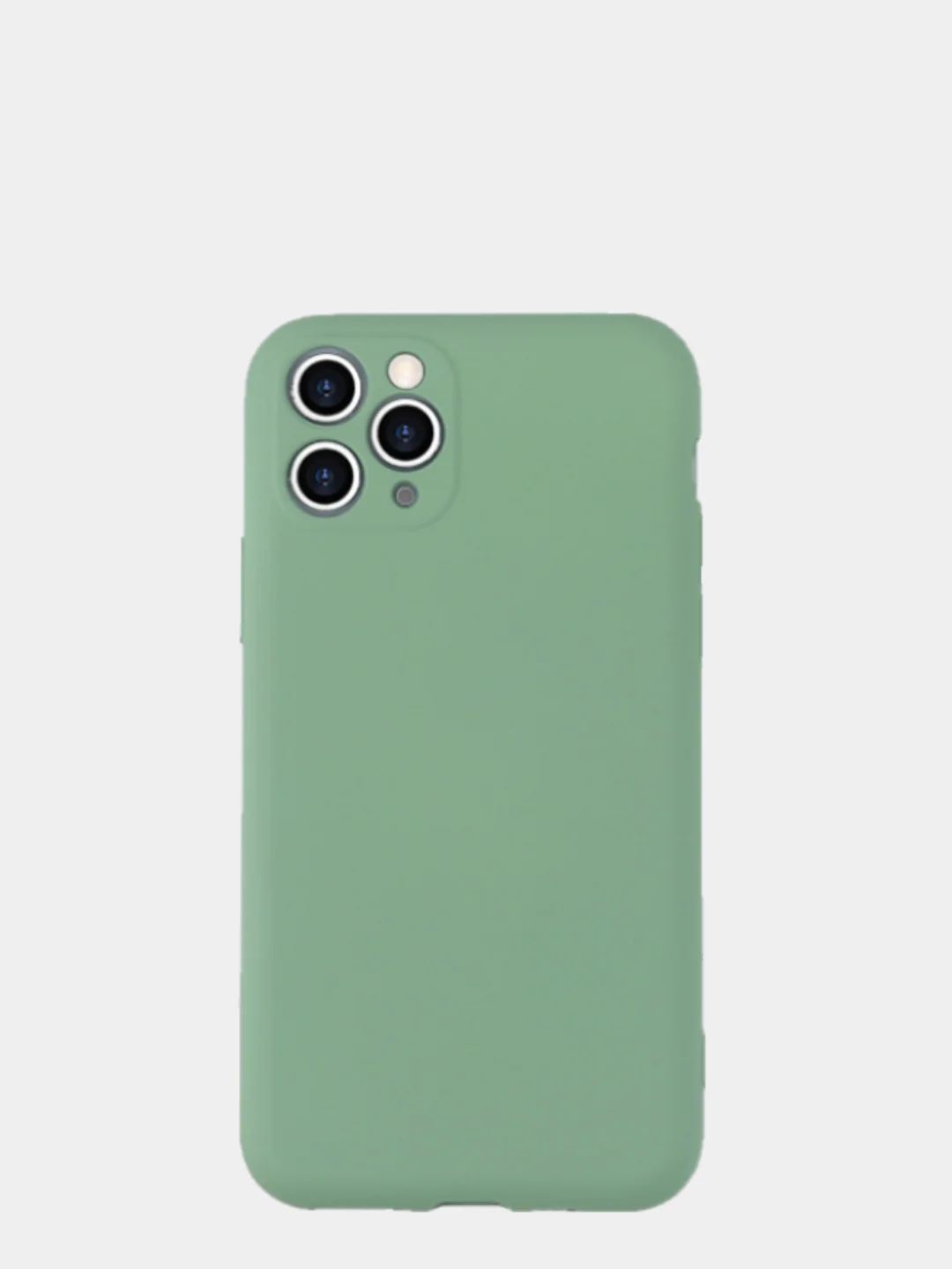 Зеленый чехол на Айфон iPhone 6, 6 plus, 7 plus, 7, X, XS Max, XR, 11, 11 Pro Max, 12 Mini Pro Max
