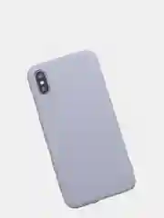 Серый чехол на Samsung (Самсунг) S8, S9, S9 plus, S10, S10 plus, S10e