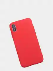 Красный чехол на Samsung (Самсунг) S8, S9, S9 plus, S10, S10 plus, S10e