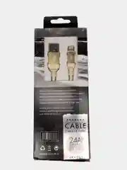 Кабель USB-iPhone, Lightning и Android, micro-USB, для зарядки и передачи данных