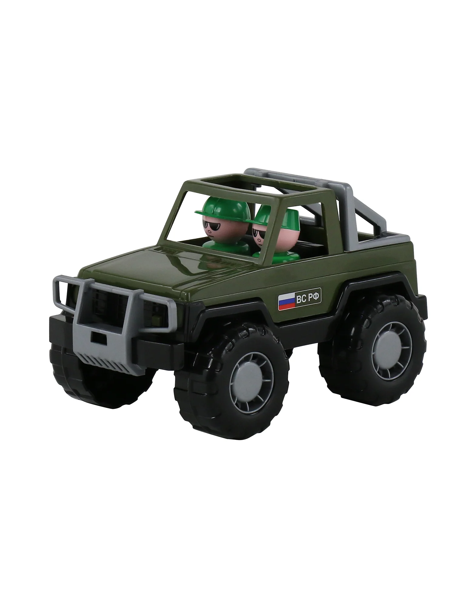 Автомобиль джип "Сафари", военный от фабрики Полесье