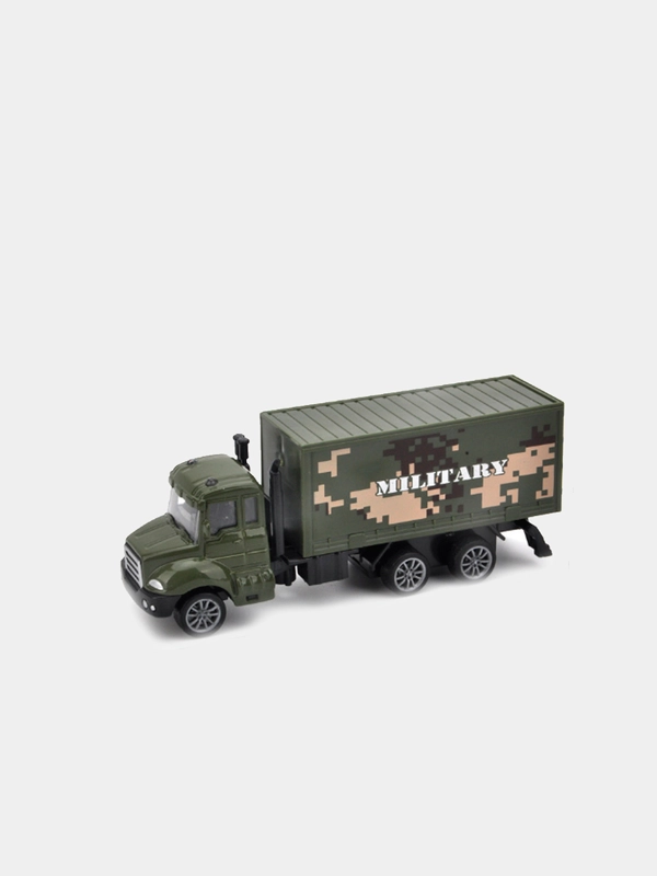 Машинка военный грузовик с закрытым кузовом