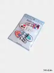 Ледяной набор декоративных скрепок, 4 штуки