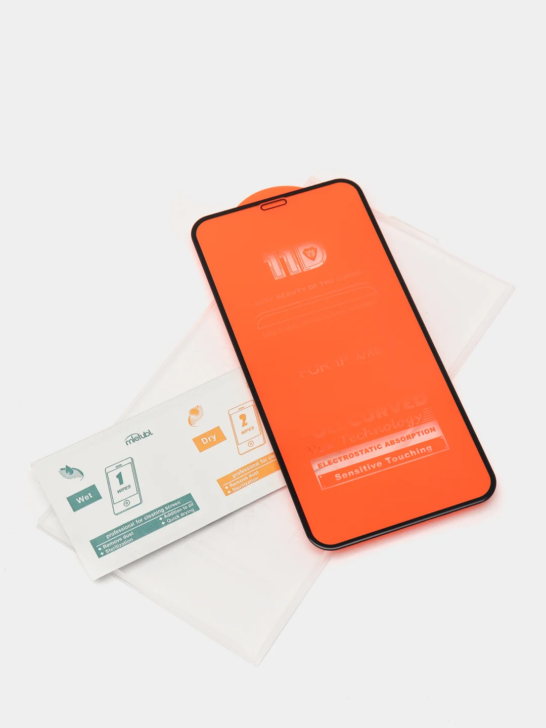Защитное стекло MIETUBL 11D Black для Iphone X/XS