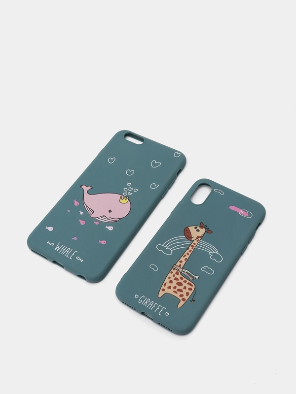Чехол на iphone с милым принтом