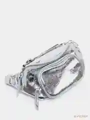 Серебряный яркие поясные сумки