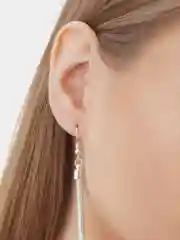 Длинные серьги с цепочками, сережки вечерние