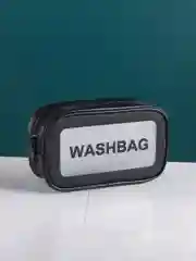 Серый косметичка дорожная Washbag, водонепроницаемая, прозрачная, сумка для душа и бассейна