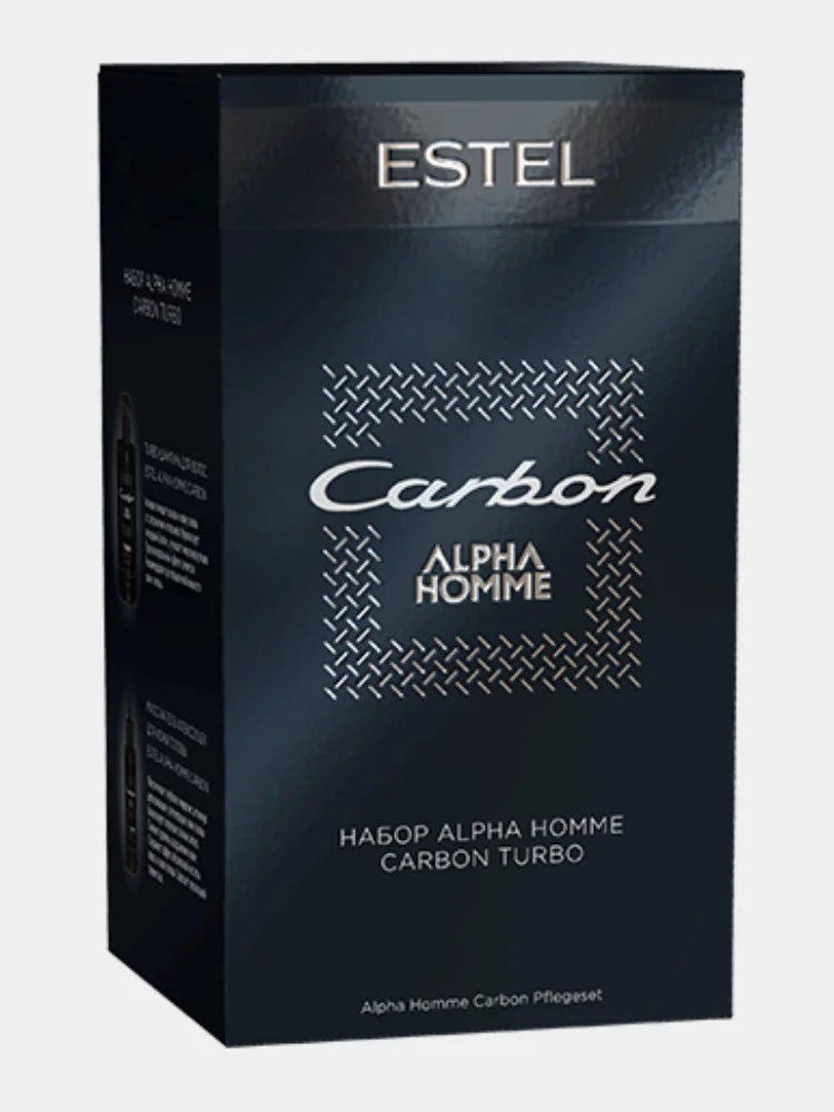 Набор профессиональный (шампунь+массаж-гель) Estel Alpha Homme Carbon Turbo