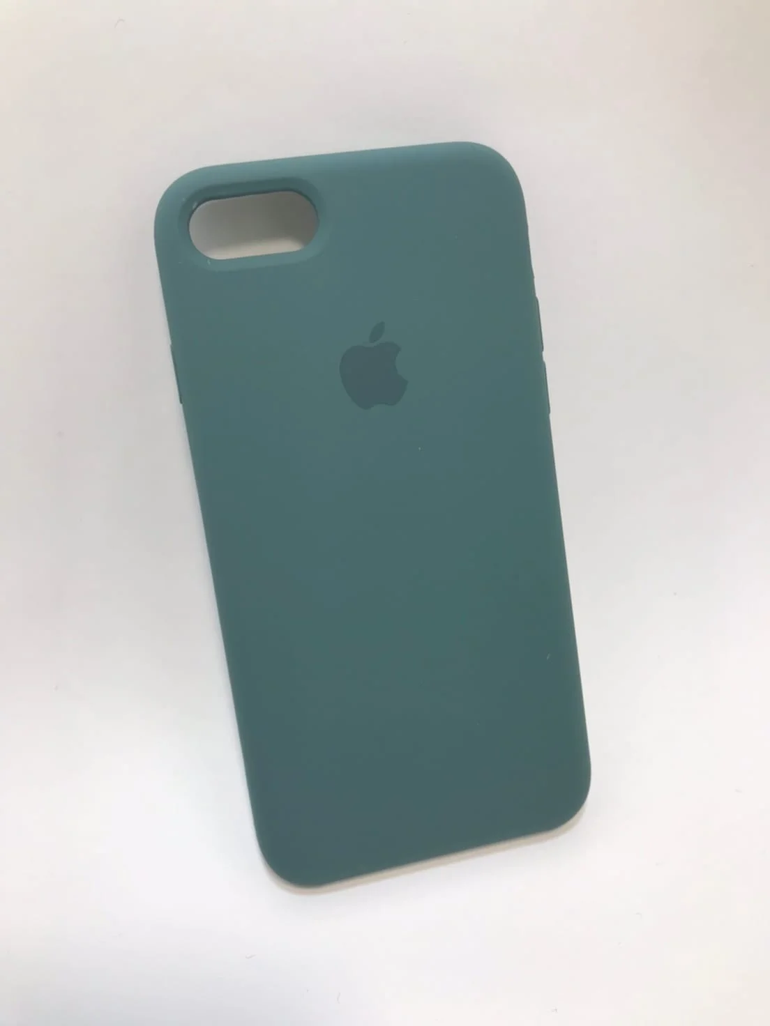 Угольный защитный силиконовый чехол для iphone 7 iphone 8 с яблоком
