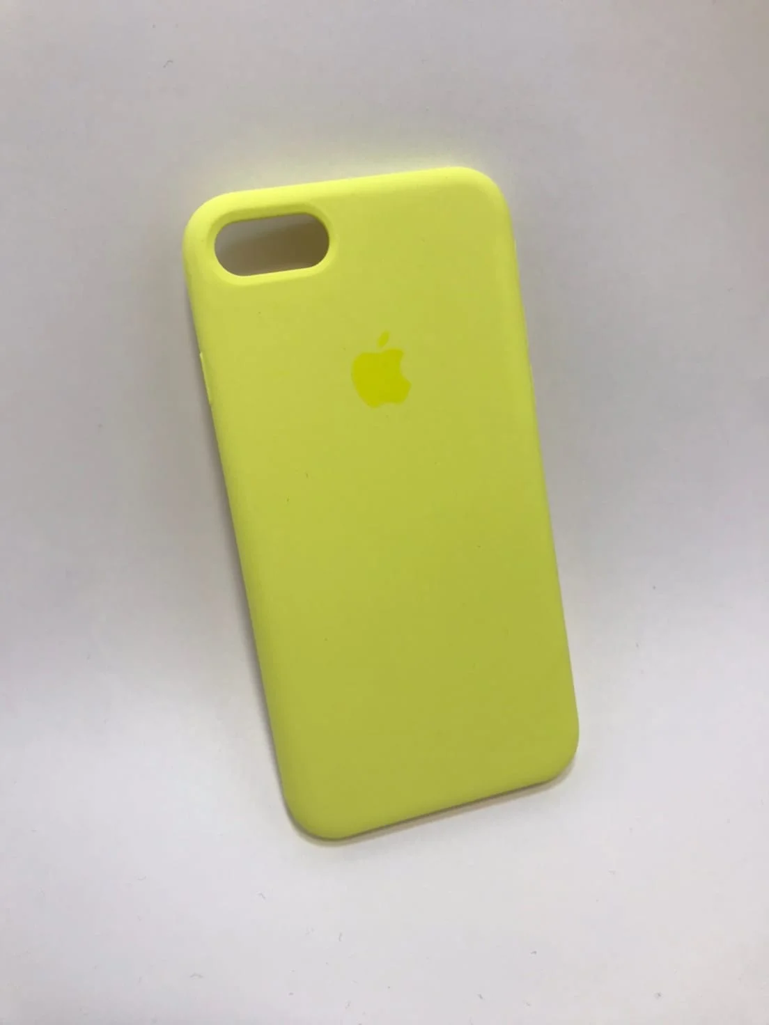 Лимонный защитный чехол для iPhone 7+, iPhone 8+ с яблоком