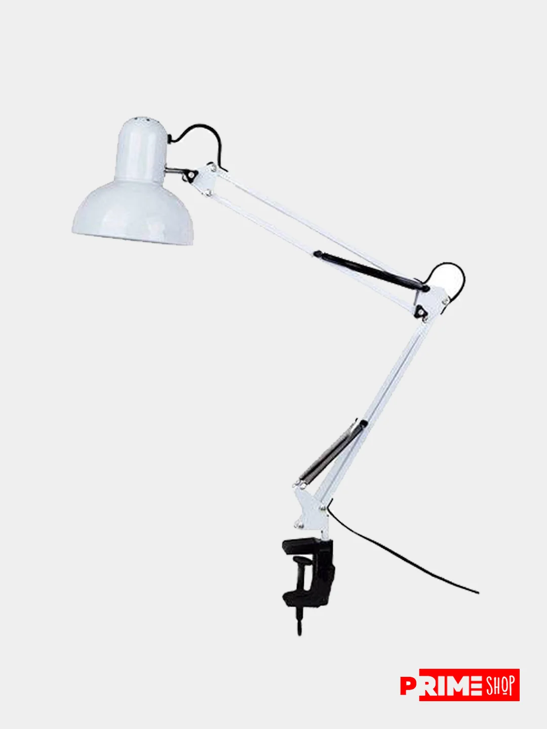 Белый настольная лампа Desk Lamp, с фиксатором, 40 В