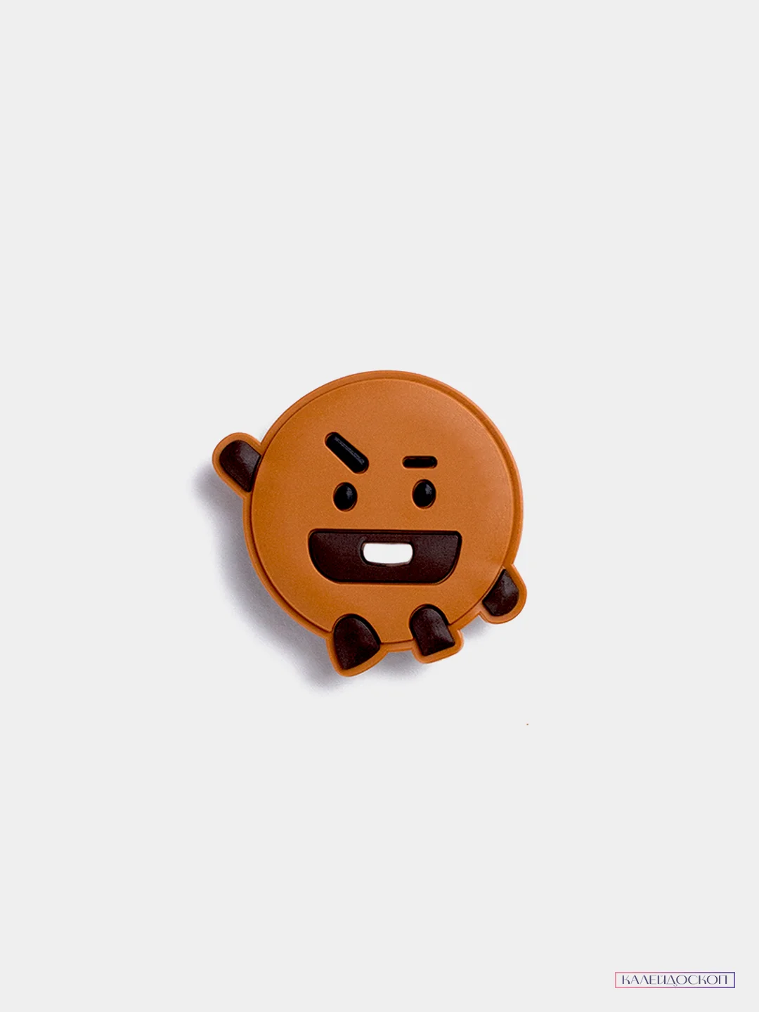 Серый держатель для телефона PopSocket (Попсокет), 28 видов