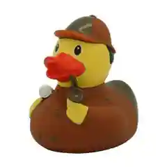 Игрушка для купания сувенир Funny Ducks "Детектив уточка", 1883