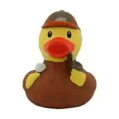Игрушка для купания сувенир Funny Ducks "Детектив уточка", 1883