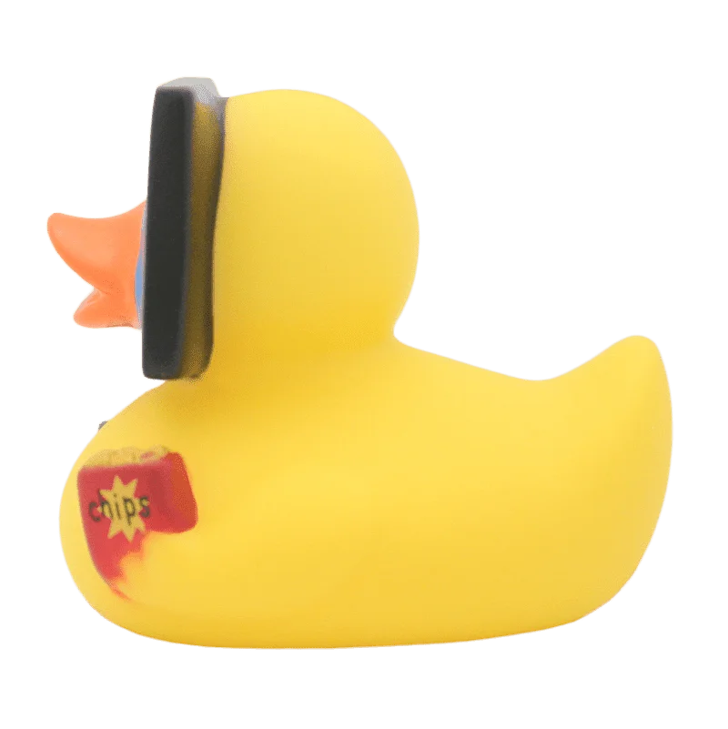 Игрушка для купания, сувенир Funny Ducks "Зомбоящик уточка", 1907