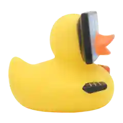 Игрушка для купания, сувенир Funny Ducks "Зомбоящик уточка", 1907