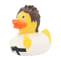 Игрушка для купания, сувенир Funny Ducks "Каратист уточка", 2099