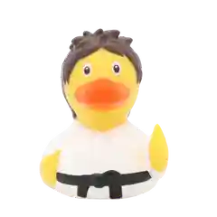 Игрушка для купания, сувенир Funny Ducks "Каратист уточка", 2099