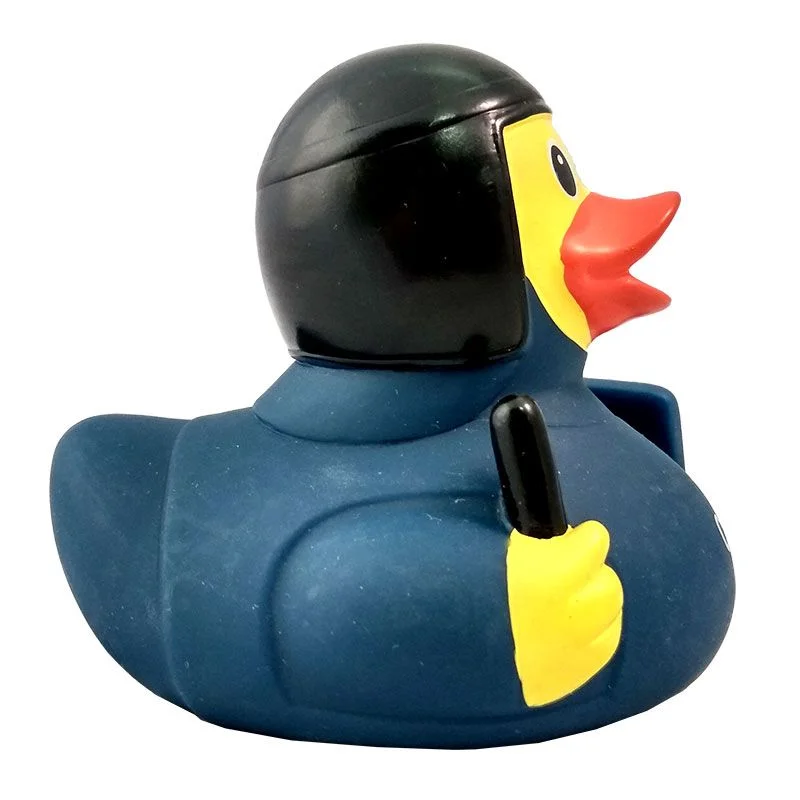 Игрушка для купания сувенир Funny Ducks "Уточка омоновец", 1884