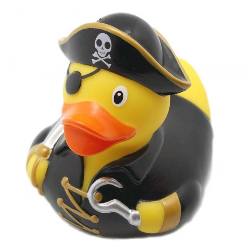 Игрушка для купания сувенир Funny ducks "Пират уточка", 1835