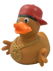 Игрушка для купания сувенир Funny Ducks "Рэпер уточка", 1879