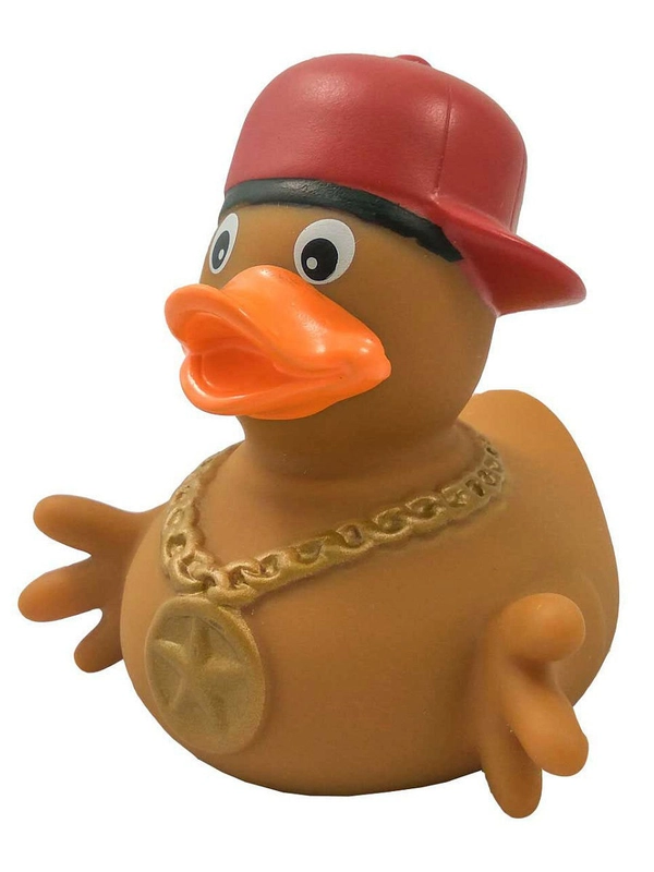 Игрушка для купания сувенир Funny Ducks "Рэпер уточка", 1879