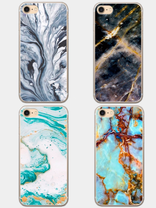 Мраморный чехол для iPhone 7 / 8