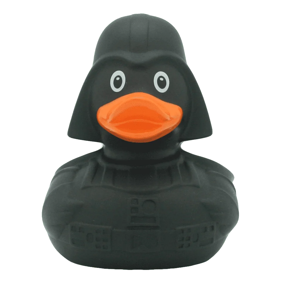 Игрушка для купания сувенир Funny Ducks "Темный Лорд уточка", 2047
