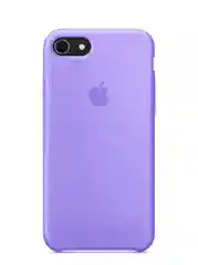 Лавандовый чехол Silicone case для iPhone 7/ 8/ SE 2020, силиконовый